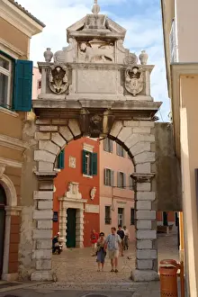 Old town gate, Rovinj, Croatia