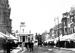 Worthing Prints: Old Town Hall, Worthing, Victorian period