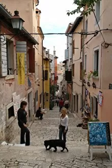 Alley Way Gallery: Part of the old town, Rovinj, Croatia