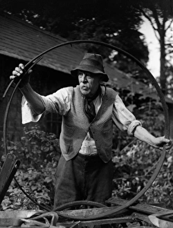 Images Dated 11th March 2011: Old Wheelwright