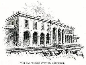Goods Prints: The Old Wicker Railway Station, Sheffield, South Yorkshire