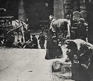 Old women scavenging, East End of London