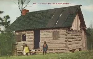 Alabama Collection: Old wooden cabin - Alabama, USA
