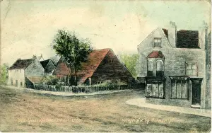Chiswick Prints: Old Youngs Corner 1880, Goldhawk Road, Chiswick, England