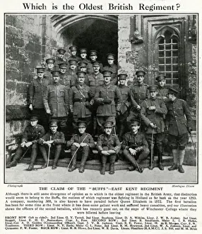 Billeted Prints: The Oldest British Regiment? The East Kent