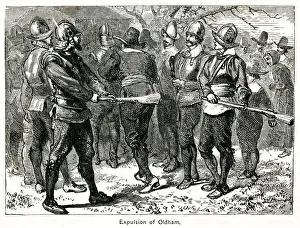 Images Dated 14th December 2018: Oldham Expelled from Plymouth 1623