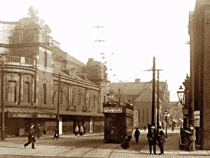 Oldham Prints: Oldham Grand Theatre King Street early 1900s