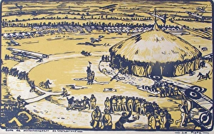 Images Dated 11th October 2011: ɣole de perfectionnement de Chateauroux - La Piste - WWI