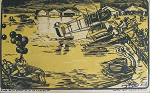 Aerien Gallery: ɣole de tir aerien du lac de Cazeaux - Tir sur ballonars
