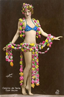Strings Collection: Olga Valery - French actress - Roses