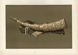 Isabella Gallery: Oliphant or ivory hunting horn, 16th century