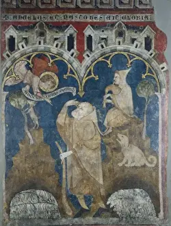 Navarra Prints: OLITE, Second Master of (14th c. ). The Annunciation