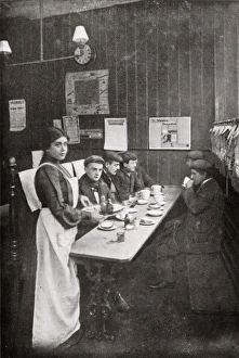 Under Cover Gallery: Olive Malvery serving in a cheap coffee house