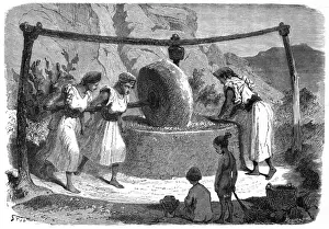 Olives Prints: Olive Oil mill