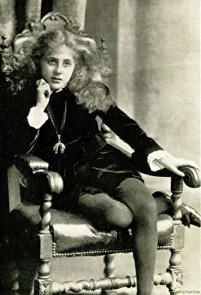 Tulloch Prints: Olive Tulloch as Prince Arthur