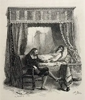Oliver Cromwell / Deathbed