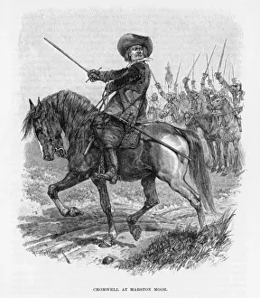 Protector Prints: Oliver Cromwell / Marston