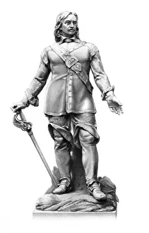 Cromwell Prints: Oliver Cromwell (Statue)