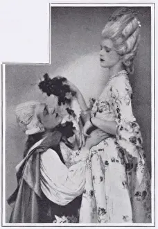 Oliver Messell and his sister Mrs Armstrong-Jones, 1927s