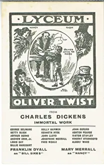 Twist Prints: Oliver Twist