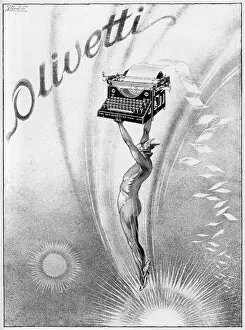 Gods Collection: Olivetti Advert 1928