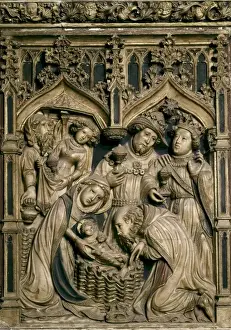 OLLER, Pere (15th century). Altarpiece of Saint