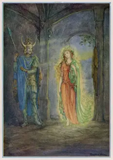Legends Prints: Olwen by Daphne Allen