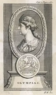 Macedon Prints: Olympias Q of Macedon