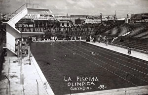 Olympic swimming pool, Guayaquil, Ecuador, South America
