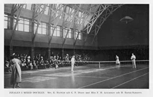 Barrett Collection: Olympics / 1912 / Tennis X4