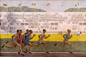 Olympic Games Gallery: Olympics / 1924 / Runners