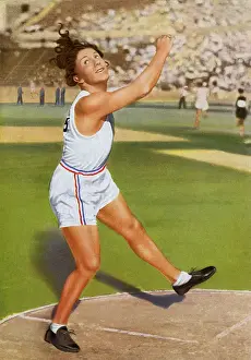 Lillian Prints: OLYMPICS / 1932 / DISCUS W