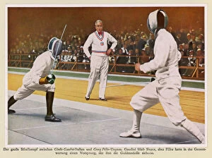 1932 Collection: Olympics / 1932 / Fencing