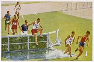 Olympic Games Gallery: Olympics / 1932 / Hurdles