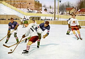 Olympics Gallery: Olympics / 1932 / Ice Hockey