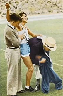 Wins Prints: Olympics / 1932 / Marathon
