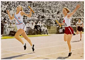 Olympic Games Gallery: Olympics / 1932 / Wom Relay