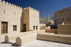 Omani Prints: OMAN. AD DAKHILIYAH. NIZWA. Nizwa. Nizwa Fort