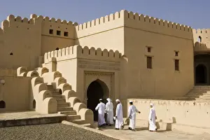 Oman Prints: OMAN. Buramini. Al Khandaq Fort. Architecture