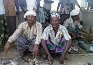 Easterni Prints: Omani fishermen in Oman