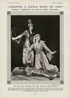 Marsh Prints: Omar Khayyam Tableaux in aid of war charities