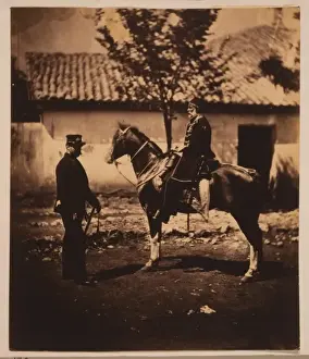 Pacha Prints: Omar Pacha & Colonel Simmons, Queens Commisioner at the hea