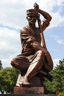 Images Dated 6th August 2011: Omer Gezlevi statue. Yevpatoria. Ukraine