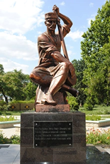 Images Dated 6th August 2011: Omer Gezlevi statue. Yevpatoria. Ukraine