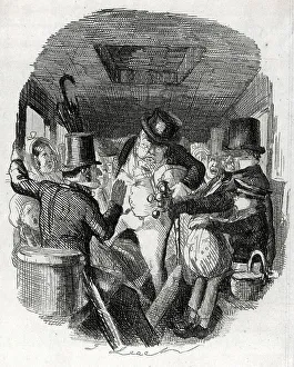 Uncomfortable Prints: On the Omnibus by John Leech