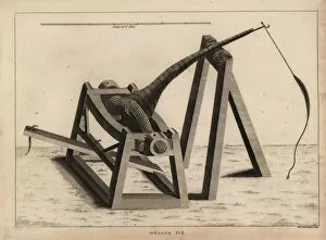Melville Gallery: Onager, a type of catapult to project stones
