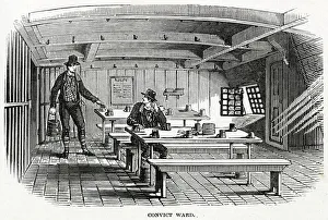 Images Dated 10th March 2020: Onboard the prison ship The Warrior