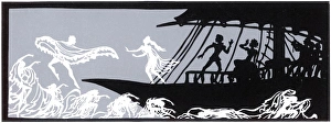 Motte Collection: Ondine taken from the ship, leaving Palemon with Berta