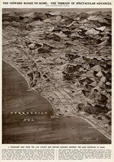 Terrain Collection: Onward roads to Rome by G. H. Davis