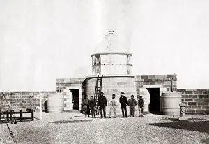 Honshu Prints: Oosima Lighthouse, Kii Peninsula, Honshu, Japan, 1870s